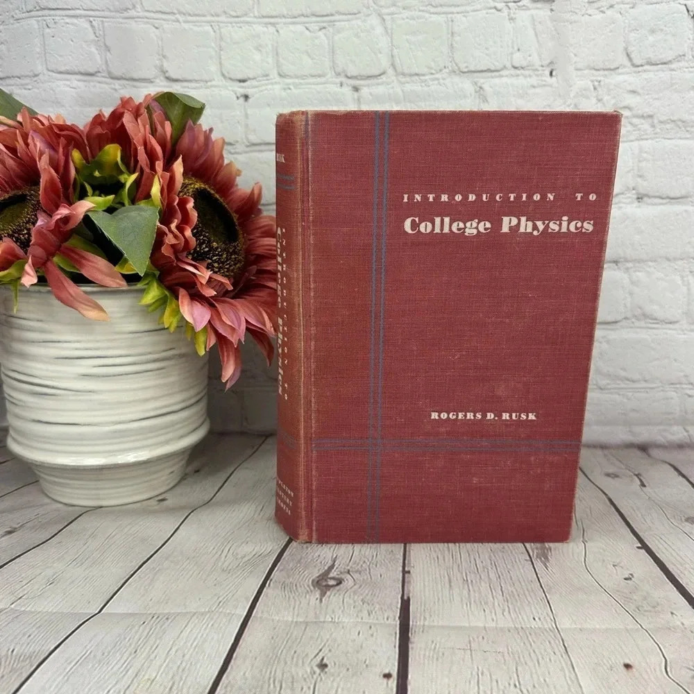 vintage textbook introduction to college physics 1954